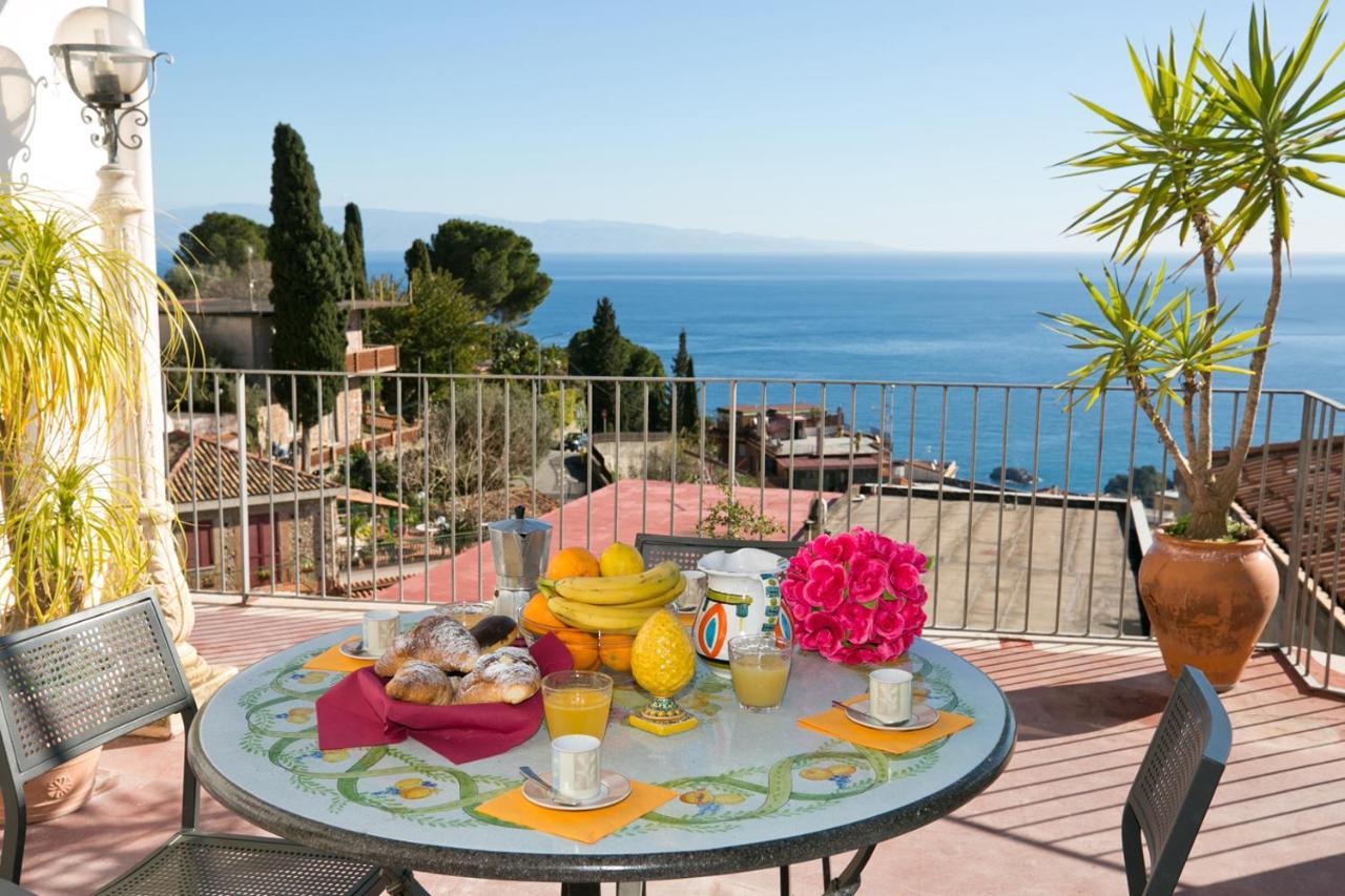 Vila Casa Rosy Taormina Exteriér fotografie