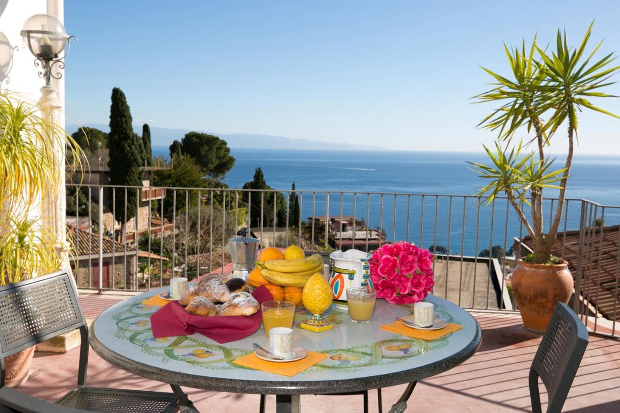 Vila Casa Rosy Taormina Exteriér fotografie